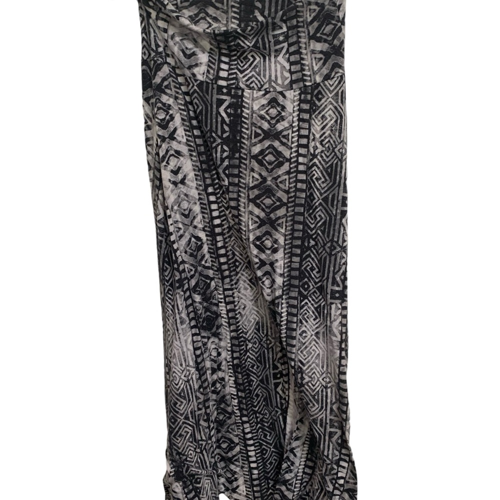 Chic Geometric Maxi Skirt